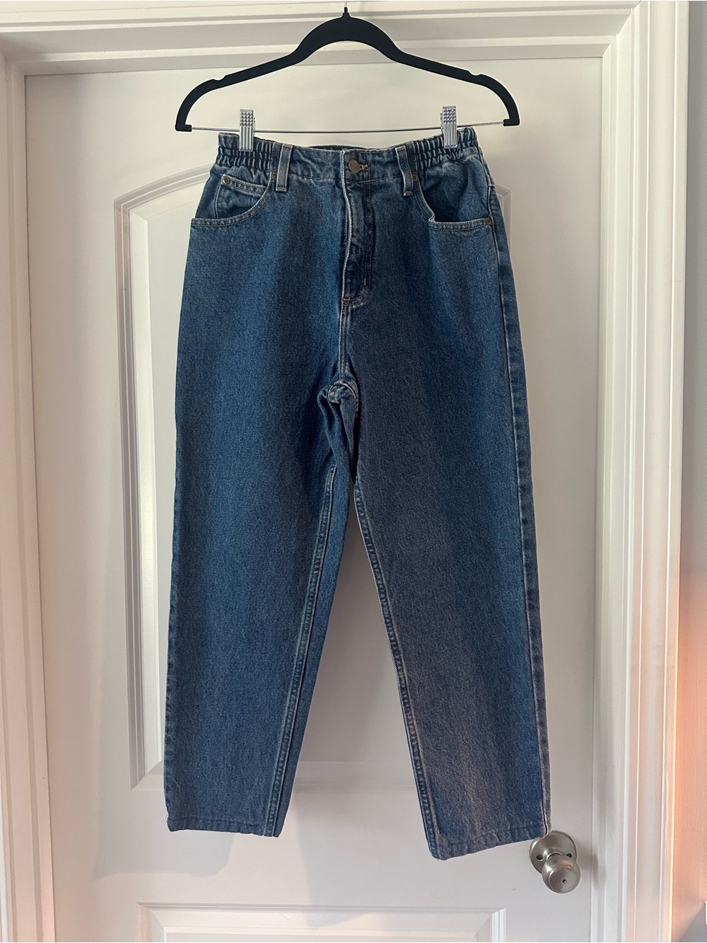 L.L.Bean Original Relaxed Fit Straight Leg Jeans Size 6P